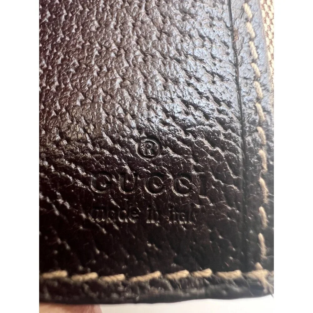 Gucci GG Double-Sided Long Wallet - Canvas & Leather - Picture 13 of 14